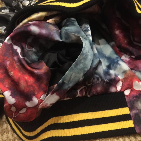 Alice + Olivia Multicolor Bomber Jacket - Picture 9 of 11